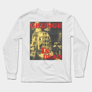 vintage grunge is dead Long Sleeve T-Shirt